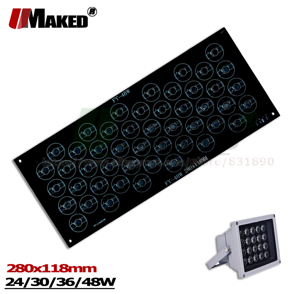 Flood Tray Table - RGB LED 알루미늄 플레이트 방열판, 고출력