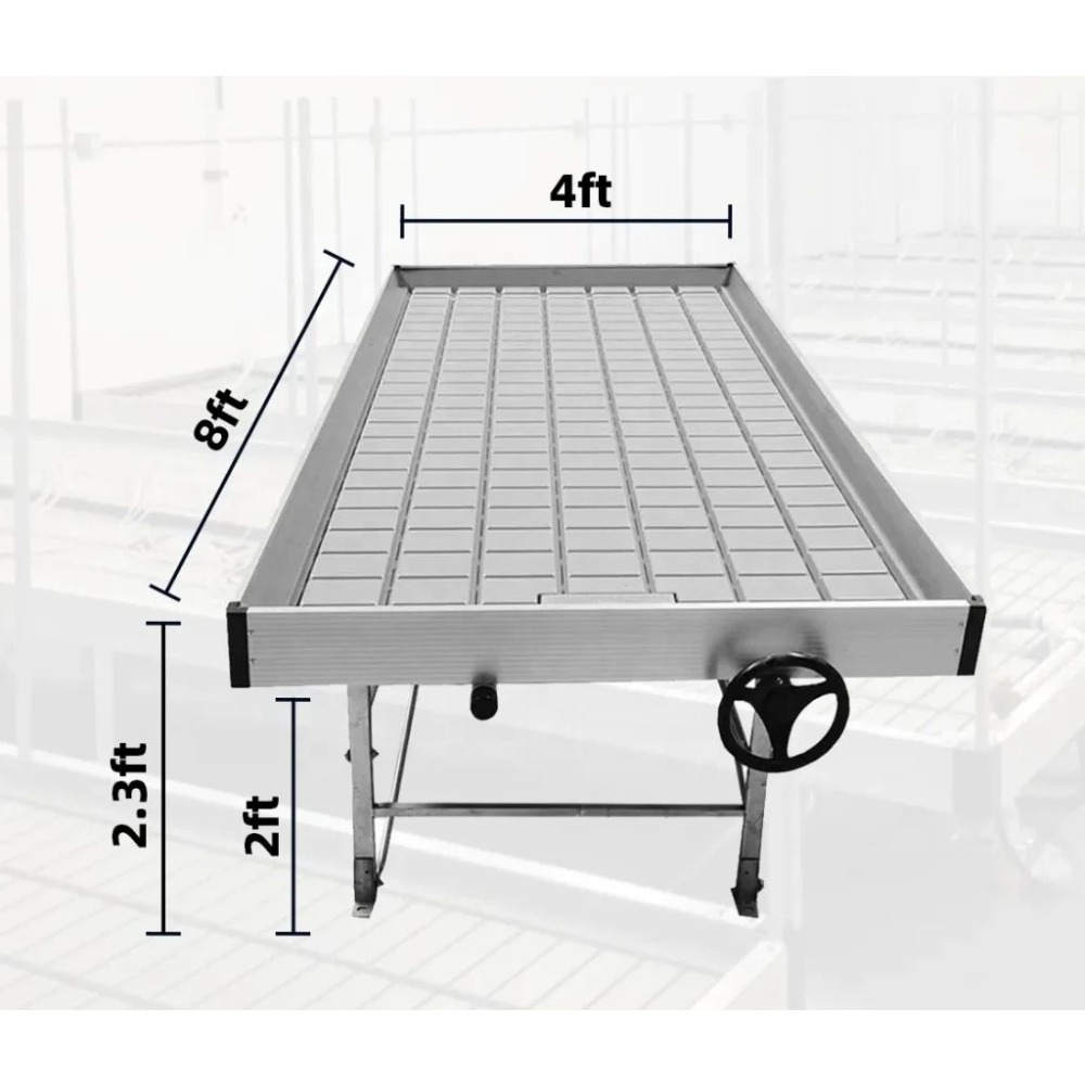 Flood Tray Table - 온실 벤치 홍수 재배 트레이 슬라이딩