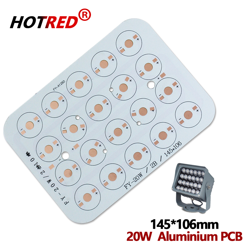 Flood Tray Table - LED 알루미늄 PCB 기판 베이스 플레이트