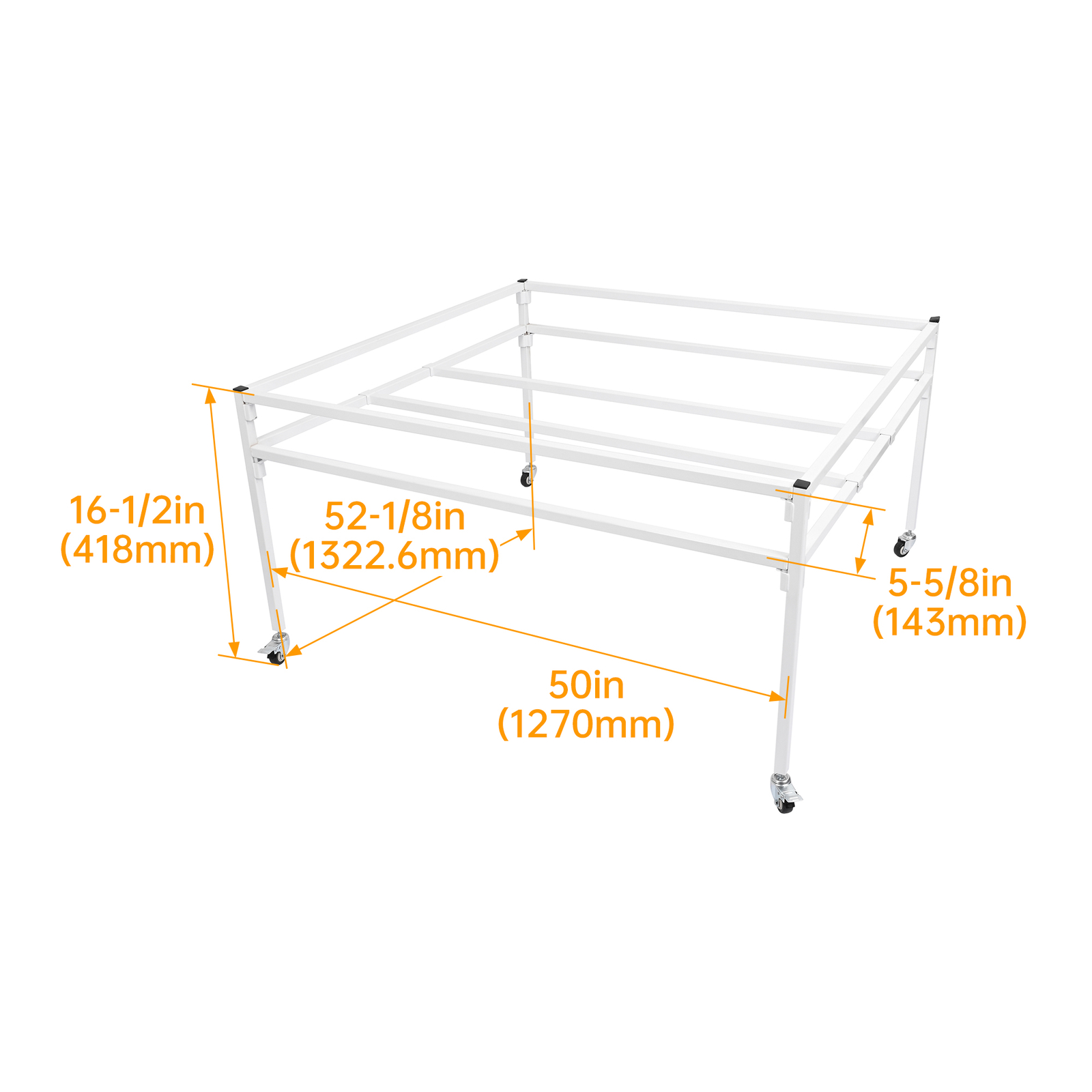 4.16'x4.33' 수경 재배 발아 트레이용 바퀴 달 - Flood Tray Table 리뷰 및 가격