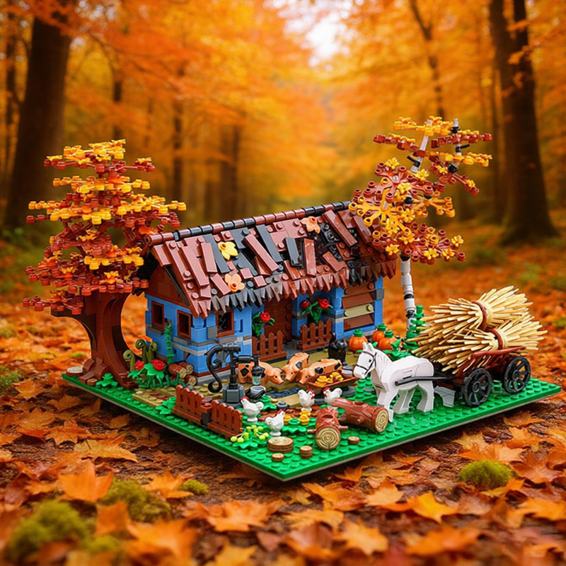 1120 PCS 도시형 오래된 농가 MOC 맞춤형 모듈 - Urban Farming Technology 리뷰 및 가격
